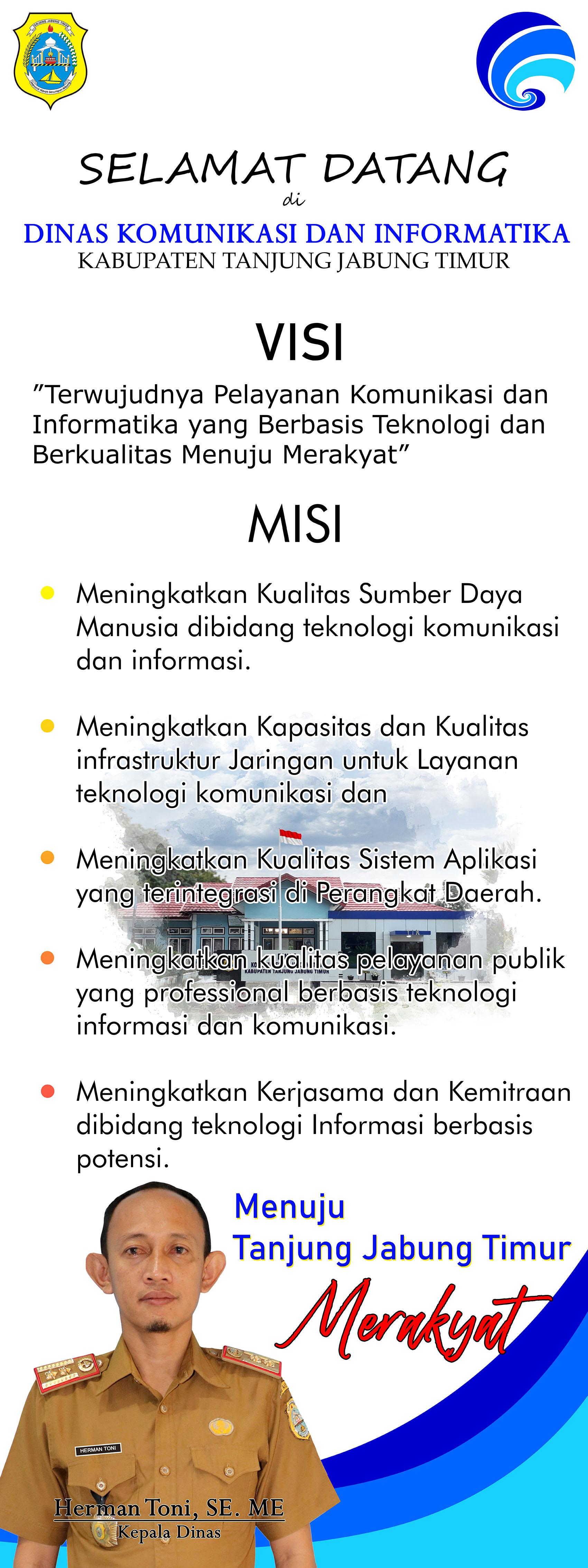 Visi dan Misi Dinas Komunikasi dan Informatika